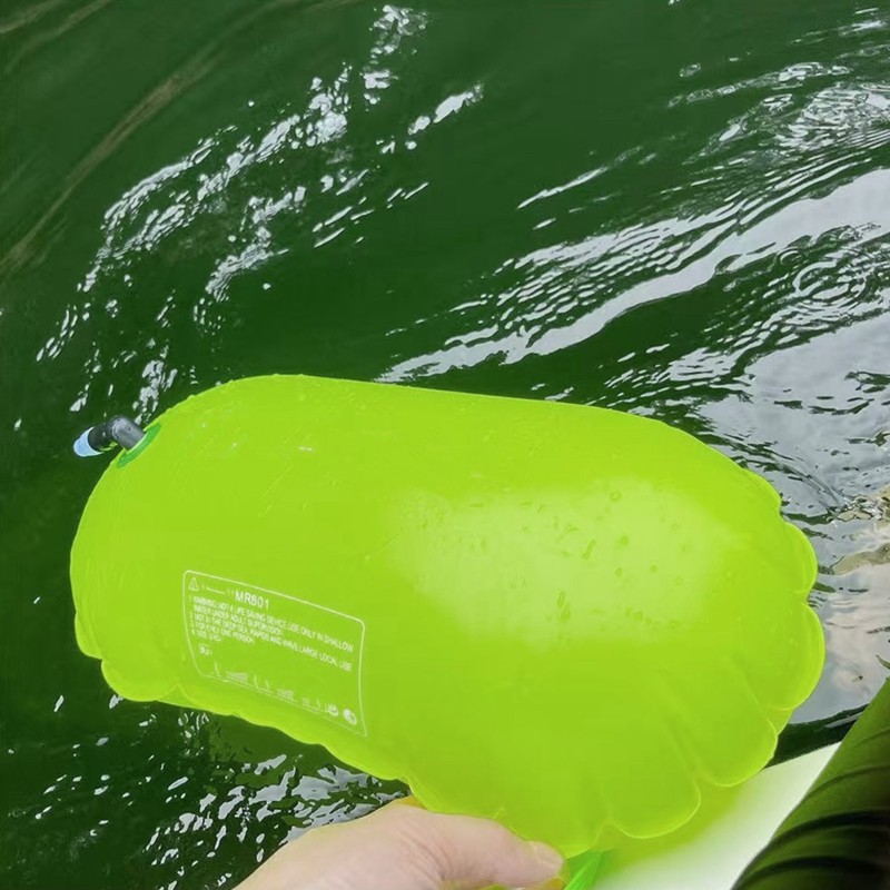 Swim Buoy Open Water - Boia Inflável ABHS-PVC para Salvamento, Flutuador