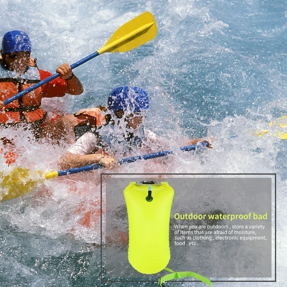 1 PC Saco Estanque Inflável pa - Swim Buoy Open Water avaliação e preço