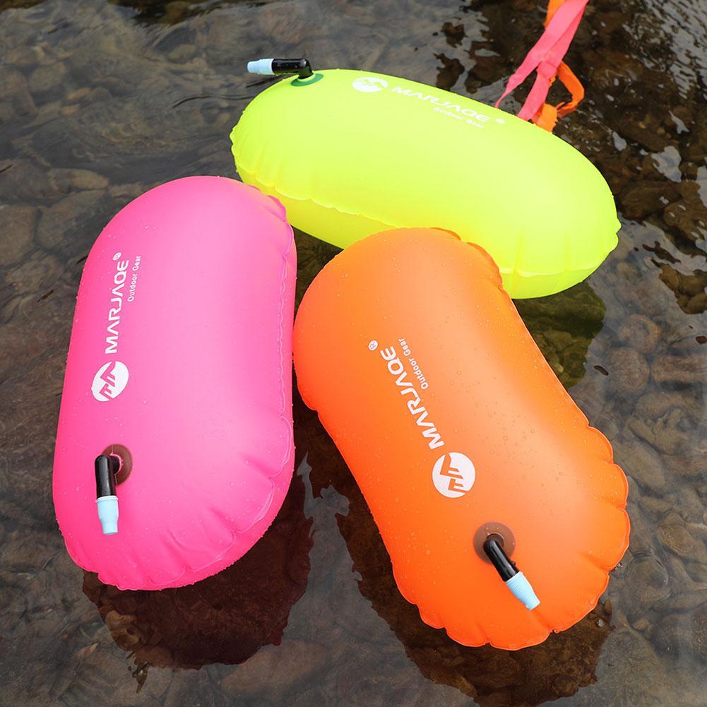 PVC de alta visibilidade nataç - Swim Buoy Open Water avaliação e preço