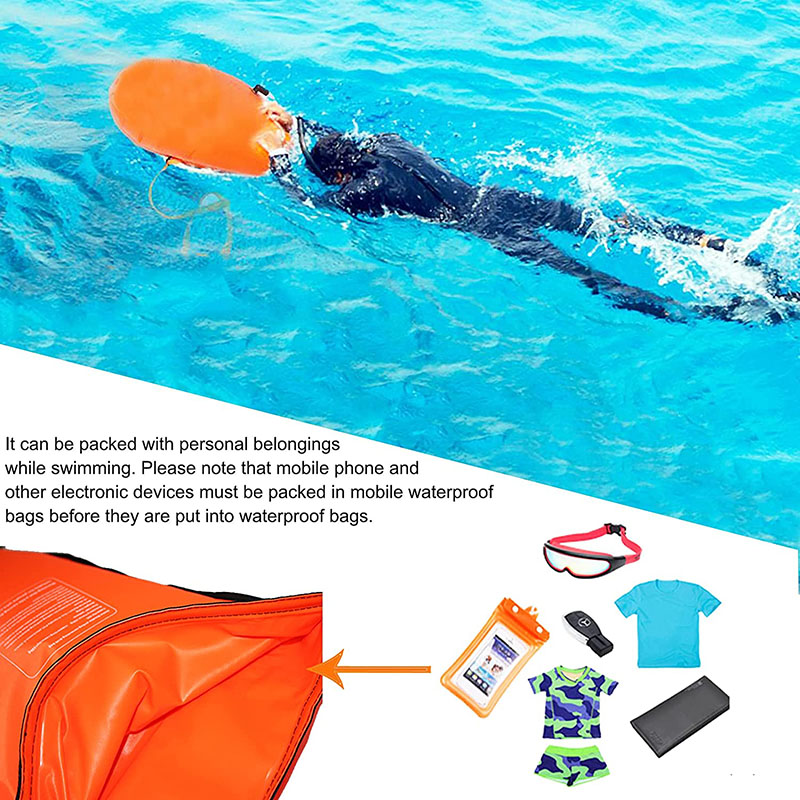 Saco seco de natação inflável  - Swim Buoy Open Water avaliação e preço